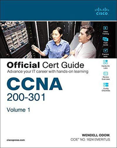 Book Cover - Book Review: CCNA 200-301: Official Cert Guide